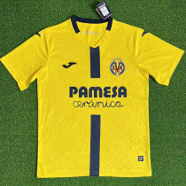 25/26  Villarreal Home  Fans Soccer Jersey