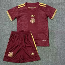 25/26 Mexico Red Gold Cup Kids Soccer Jersey