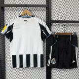 25/26 Newcastle Home  Kids   Soccer Jersey