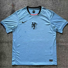 25-26 Netherlands Away Fans Soccer Jersey