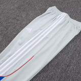 25/26 Bayern Grey Half Pull Tracksuit #B2548 (半拉链)