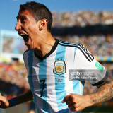 2014 Argentina Home Player Version Retro Soccer Jersey球员