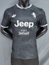 25/26 JUV Third Player Version Soccer Jersey带广告