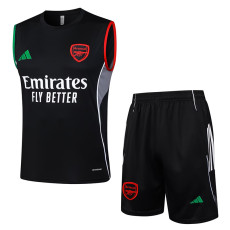 25/26  ARS Black Tank top and shorts suit#D2552