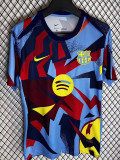 25/26 BAR Special Edition Multi-color puzzle Fans Soccer Jersey