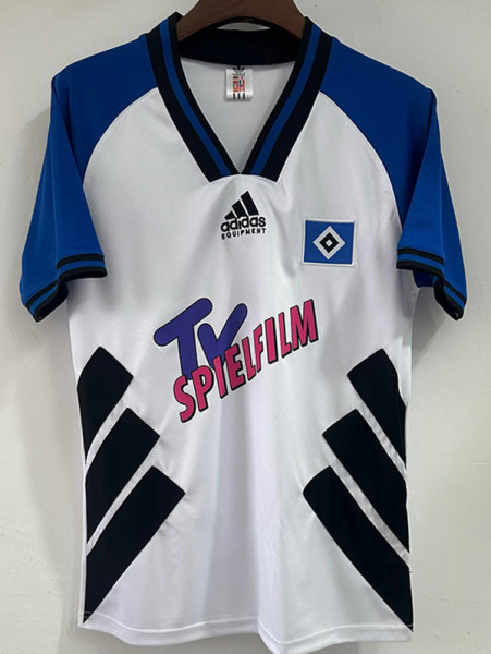 1993/1994 Hamburger SV Home  Retro Soccer Jersey