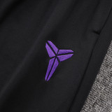 2526  BAR Black (Purple sleeves)Jacket Tracksuit #A2570