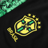 25-26 Brazil Jesus Statue Green Training Short Suit