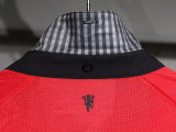 2013/2014 Man Utd Home  Player Version Retro Soccer Jersey球员