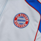 25/26 Bayern Grey Half Pull Tracksuit #B2548 (半拉链)