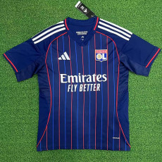 25/26 Lyon Away Fans Soccer Jersey