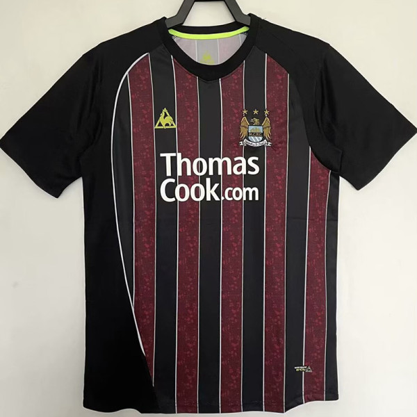 2008/2009  Man City Away Retro Soccer Jersey