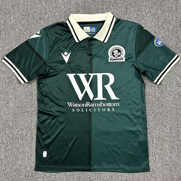 25/26 Blackburn Away Fans Soccer Jersey