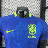 25-26 Brazil Away  Player Version Soccer Jersey（带星）