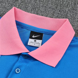 25/26  ATM Sky Blue Polo Collar Pants Set