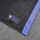 25/26 BAR Steel Seal Edition Black Kids Half Pull Tracksuit #E25165(半拉链、童装)