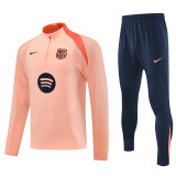 25/26 BAR Pink Half Pull Tracksuit  (半拉链)