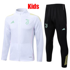 25/26 JUV White Kids Jacket Tracksuit #E25118童装