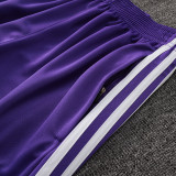 25/26 RMA White Retro Edition Jacket Tracksuit#A873（紫领）