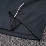 25/26 RMA Grey Kids Half Pull Tracksuit #E2594(童装、半拉链)