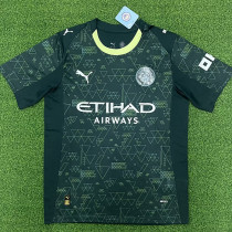 25/26 Man City Fourth Fans Soccer Jersey