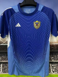 25-26 Venezuela Goalkeeper Blue Fans Soccer Jersey