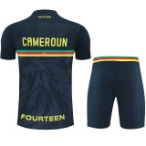 25/26  Cameroon Dark Blue Training Short Suit