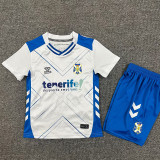 25/26 CD Tenerife Home Kids  Soccer Jersey