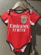 25/26 Benfica Home Baby Infant Crawl Suit