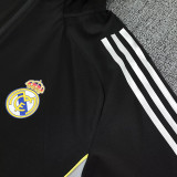 25/26 RMA Black Hooded Windbreaker Tracksuit