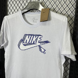 2025 T272 NK Mouse Pure Cotton White T-shirt