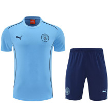 25/26 Man City Sky Training Short Suit