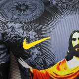 25-26 Brazil Christ Statue Special Edition Grey  Player Version Soccer Jersey
