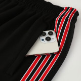 25/26  Man Utd Black & Red Jacket Tracksuit#05