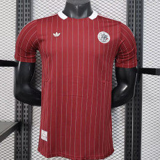 25/26 Ajax Retro Commemorative Edition Red Player Version Soccer Jersey