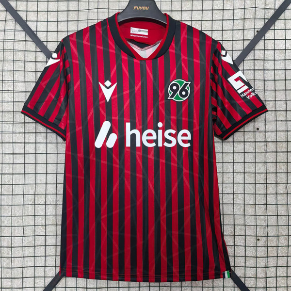 25/26 Hannover 96 Home Fans Soccer Jersey