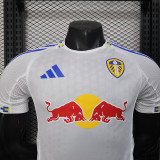 25/26  Leeds United Home  Player Version Soccer Jersey