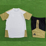 25/26 RMA Ｗhite Yellow  Player Version Training Short Suit球员版