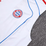 25/26 Bayern  White Retro Training Vest Suit #D25104（蓝色边）