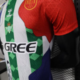 25/26 Real Betis Huajin Special Co branded Edition  Player Version Soccer Jersey
