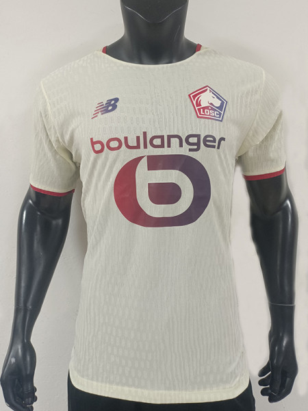 25/26 Lille Away Player Version Soccer Jersey