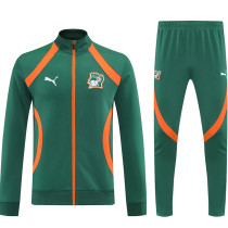 25/26 Ivory Coast Green Jacket Tracksuit