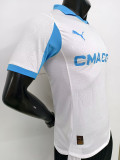 25/26  Marseille Home Player Version Soccer Jersey