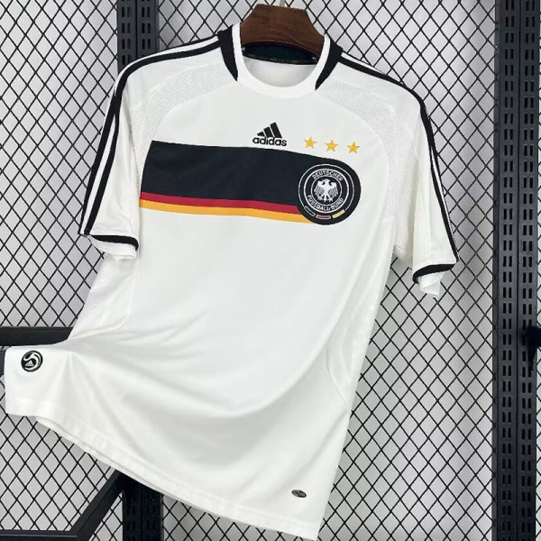 2008 Germany Home Retro Soccer Jersey