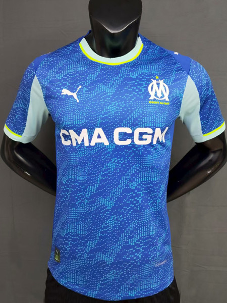 25/26 Marseille Third Player Version Soccer Jersey