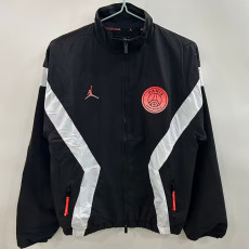 25-26 PSG Black Sports windbreaker