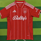 25/26Nottingham Home Fans Soccer Jersey(广告版)