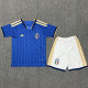 25-26 Italy Home  Kids Soccer Jersey