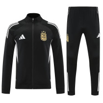 25/26 Argentina Black Jacket Tracksuit