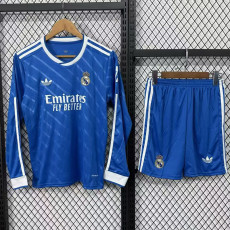 25/26 RMA Third  Kids Long Sleeve Soccer Jersey